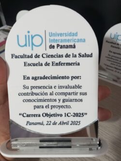 Reconocimiento de Acrilico 6x4"