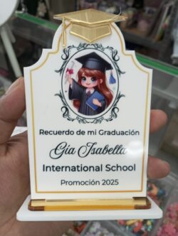 Recordatorio de Graduación de Acrílico de 5.5"