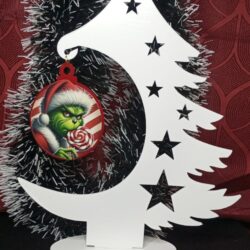 Arbolito Navideño de Acrilico 12 Pulgadas de Alto