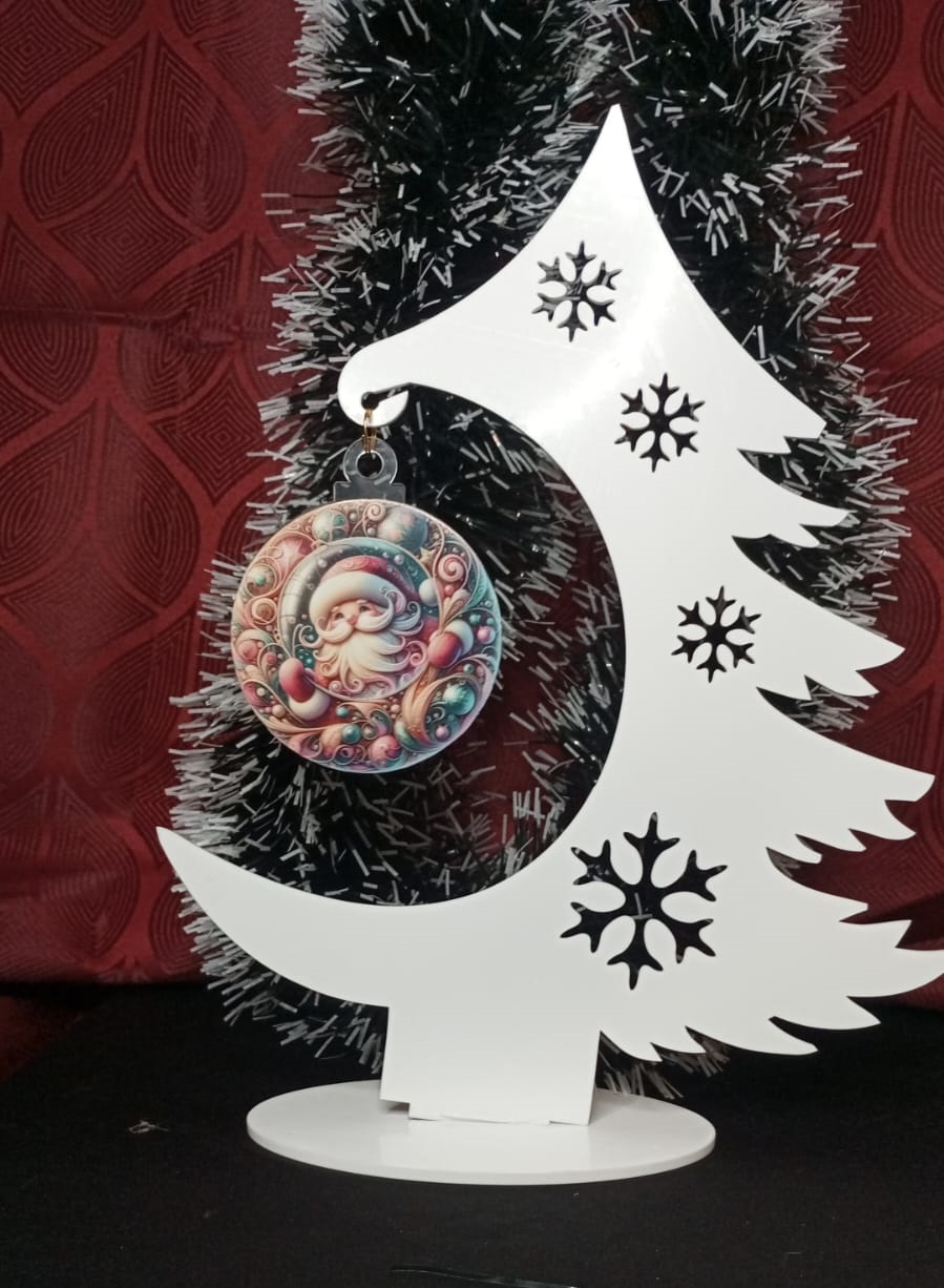 Arbolito Navideño de Acrilico 12 Pulgadas de Alto - Image 2